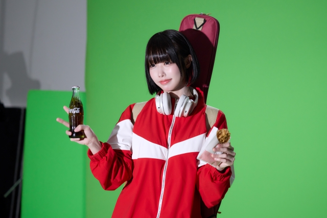 あの出演コカ・コーラ新CM『コチる放課後アンセム 「レストラン」篇』　メイキング写真