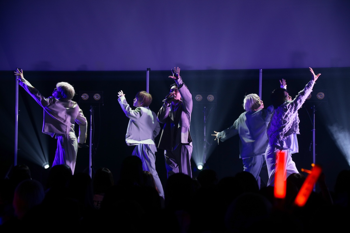 Crimson Crat Clanライブ写真（撮影＝Susie）