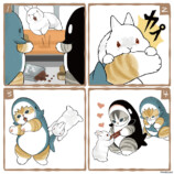 SNSで大人気・mofusand「サメにゃん」の画像