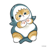 SNSで大人気・mofusand「サメにゃん」の画像