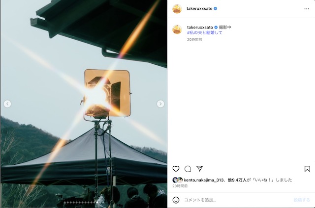 佐藤健公式instagramより