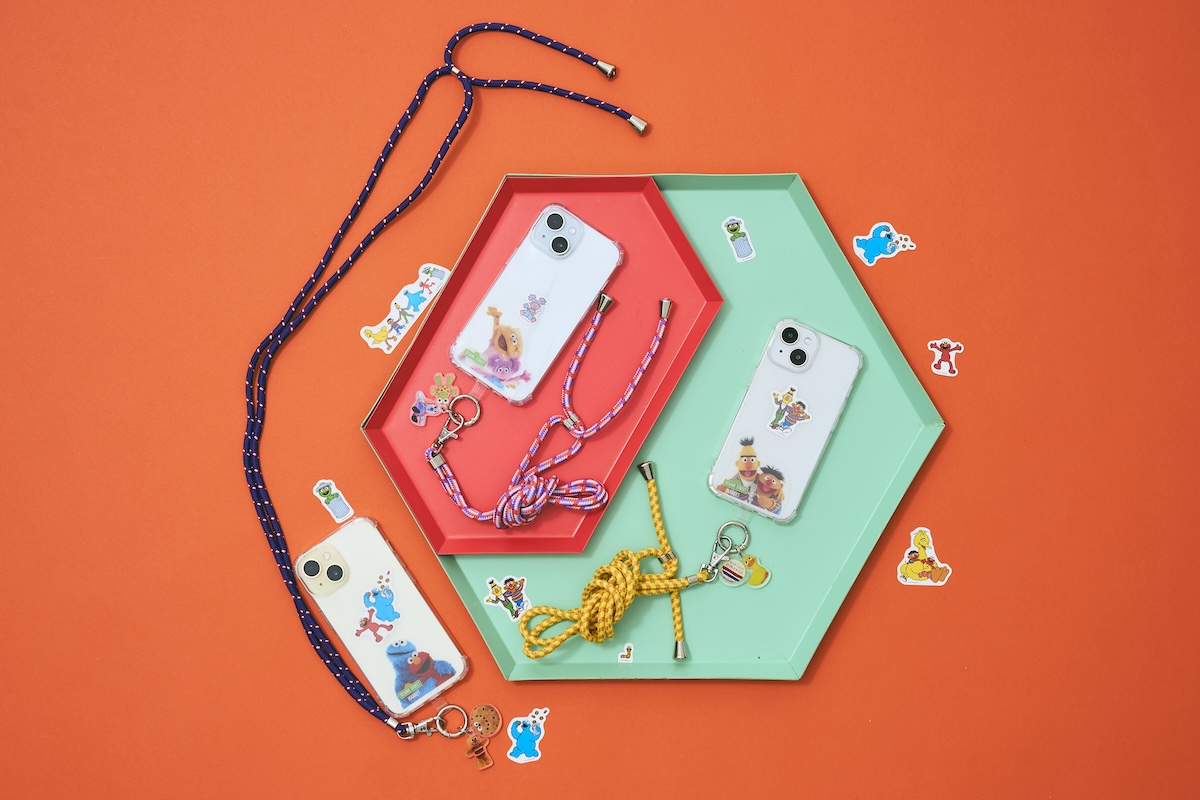 セサミストリート、新作スマホグッズ登場の画像