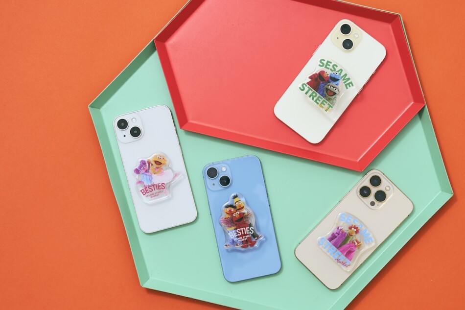 セサミストリート、新作スマホグッズ登場