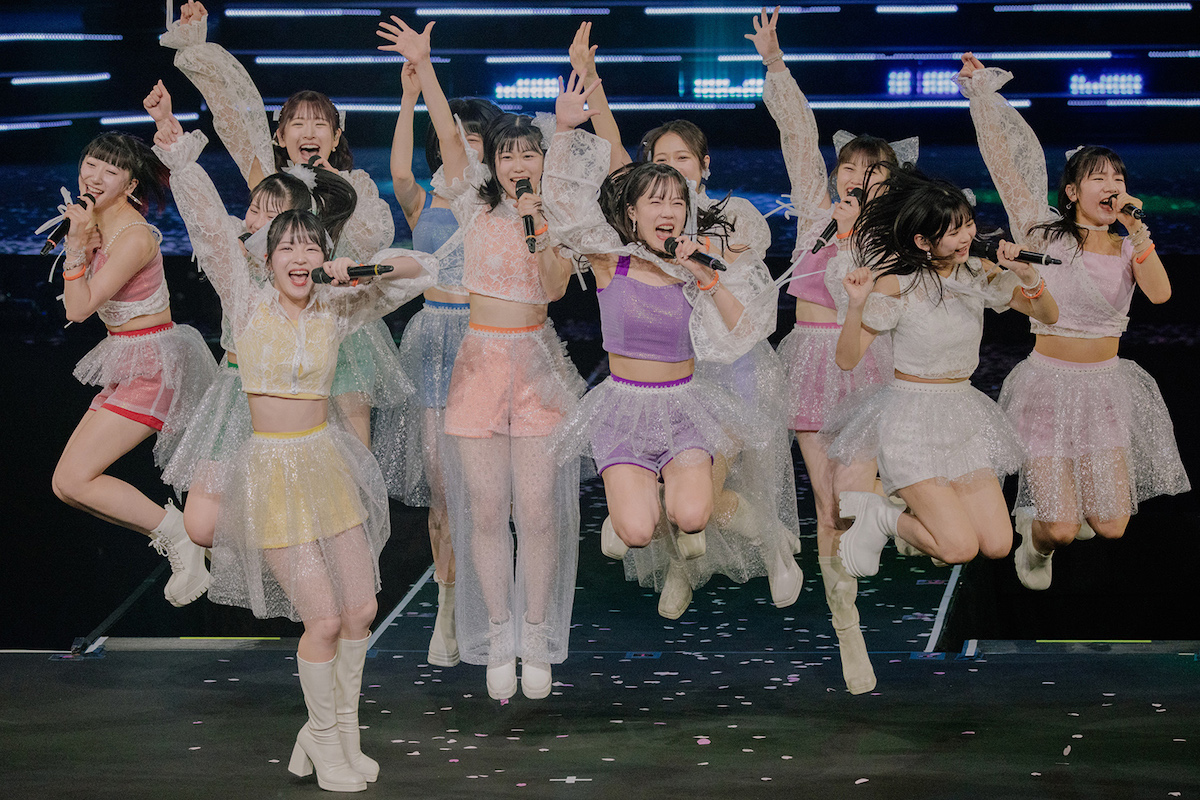 つばきファクトリー、結成10周年で咲かせる花　ファンが八木栞に送る、フルネームのコールという餞の画像2-2