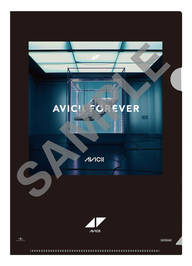 アヴィーチー『AVICII POP-UP SHOP』購入者特典　A5クリアファイル