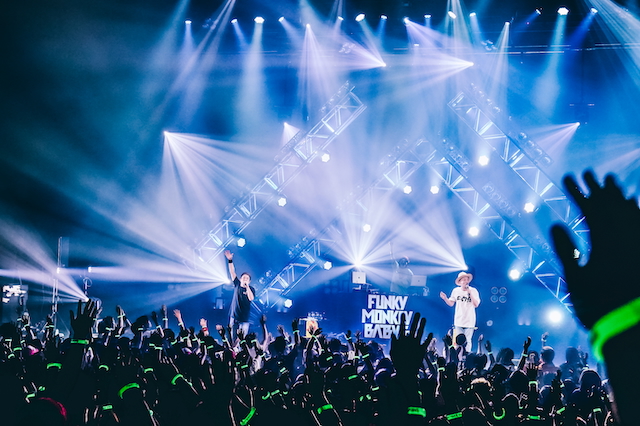 FUNKY MONKEY BΛBY'Sライブ写真 写真:川島彩水