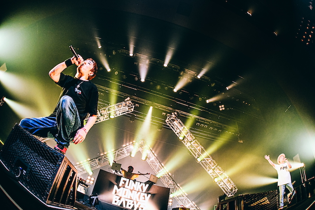 FUNKY MONKEY BΛBY'Sライブ写真 写真:川島彩水