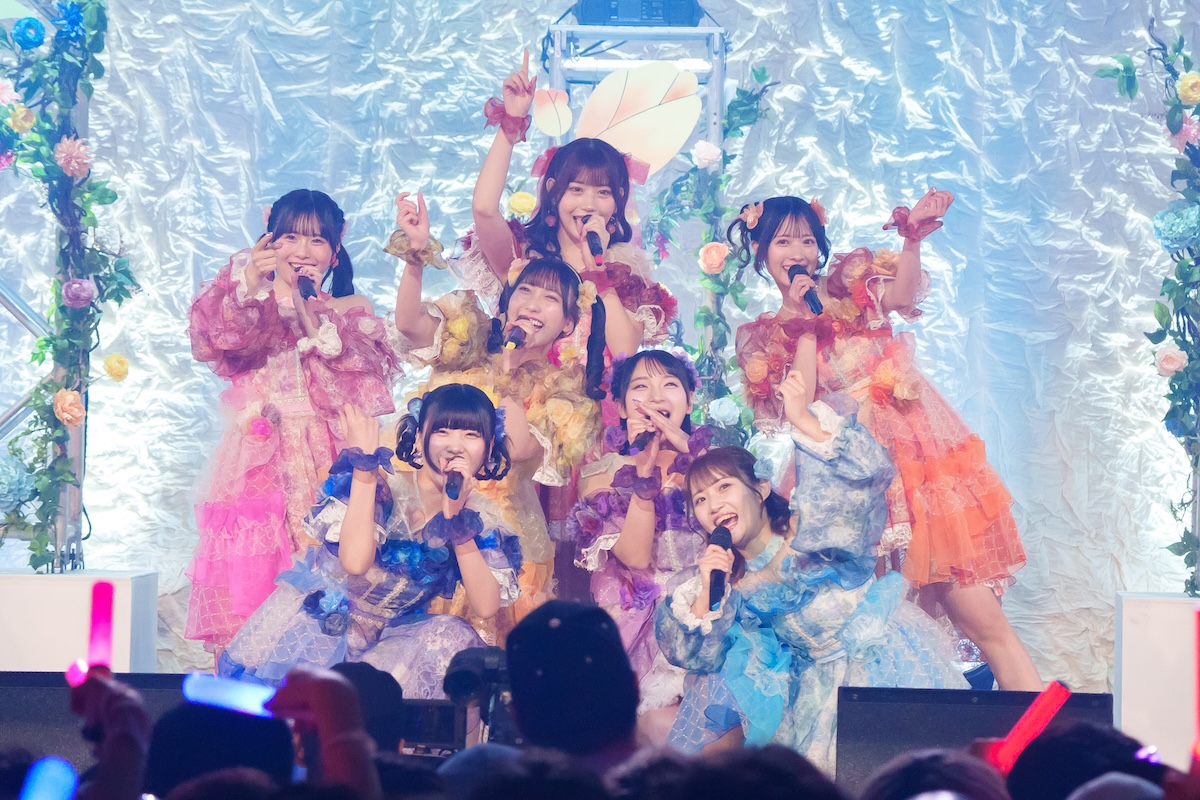 SWEET STEADY、ステージに咲かせた満開の花