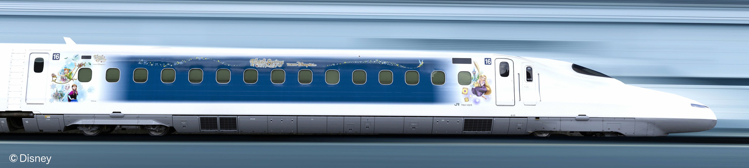 東海道新幹線とディズニー特別塗装実現背景の画像