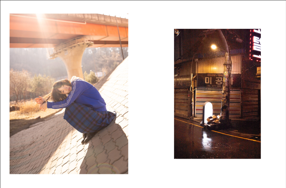 韓国・ソウルの秋から春の街並みを収めた写真集の画像