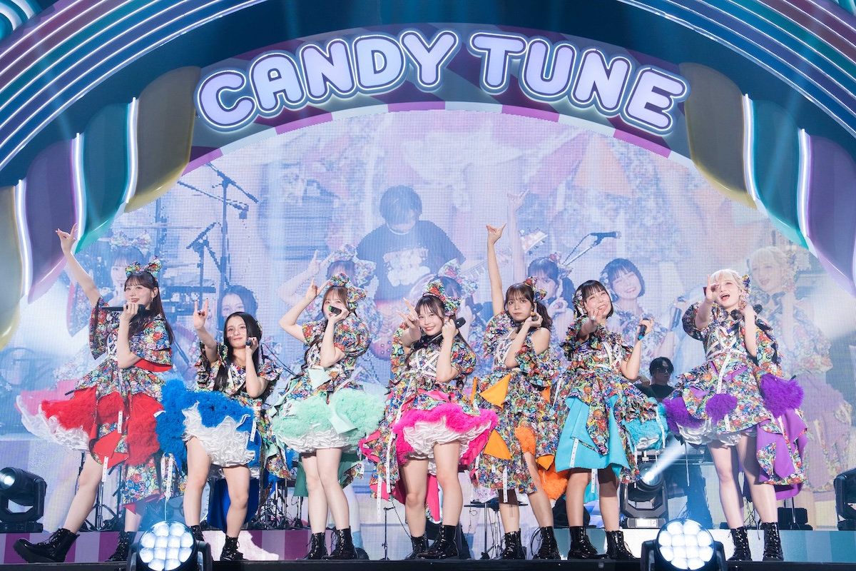 『CANDY TUNE 2nd ANNIVERSARY TOUR 2025「CANDY CANDY PARTY」』（撮影＝ヨシモリユウナ）