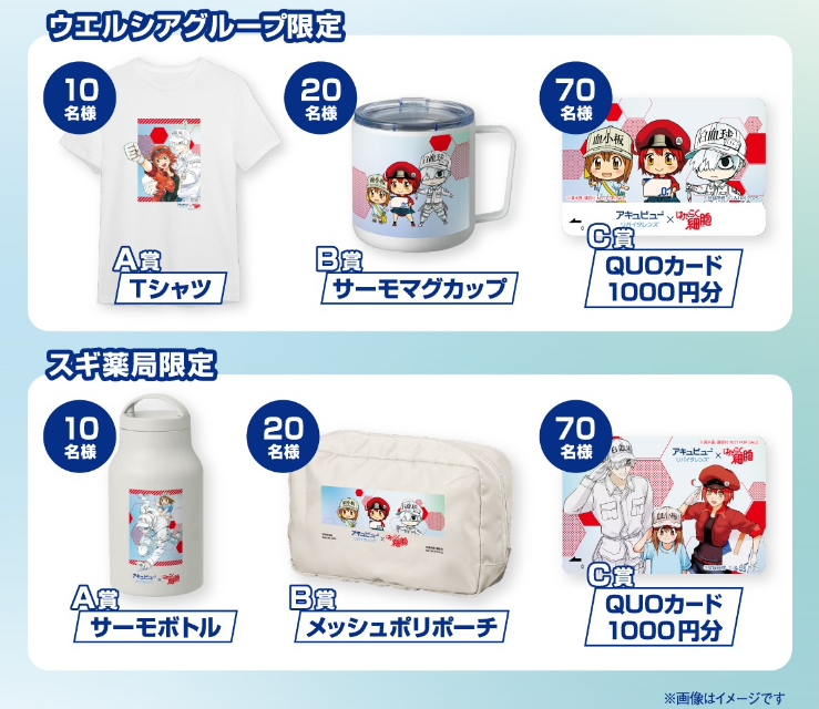 『はたらく細胞』×「アキュビュー®」キャンペーンの画像