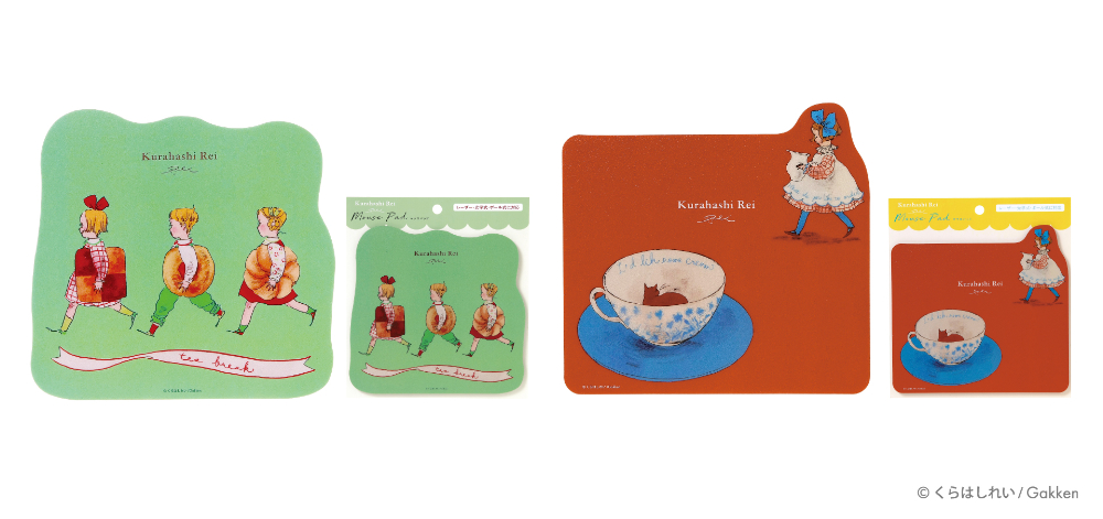 イラストレーター・くらはしれい文具シリーズの画像