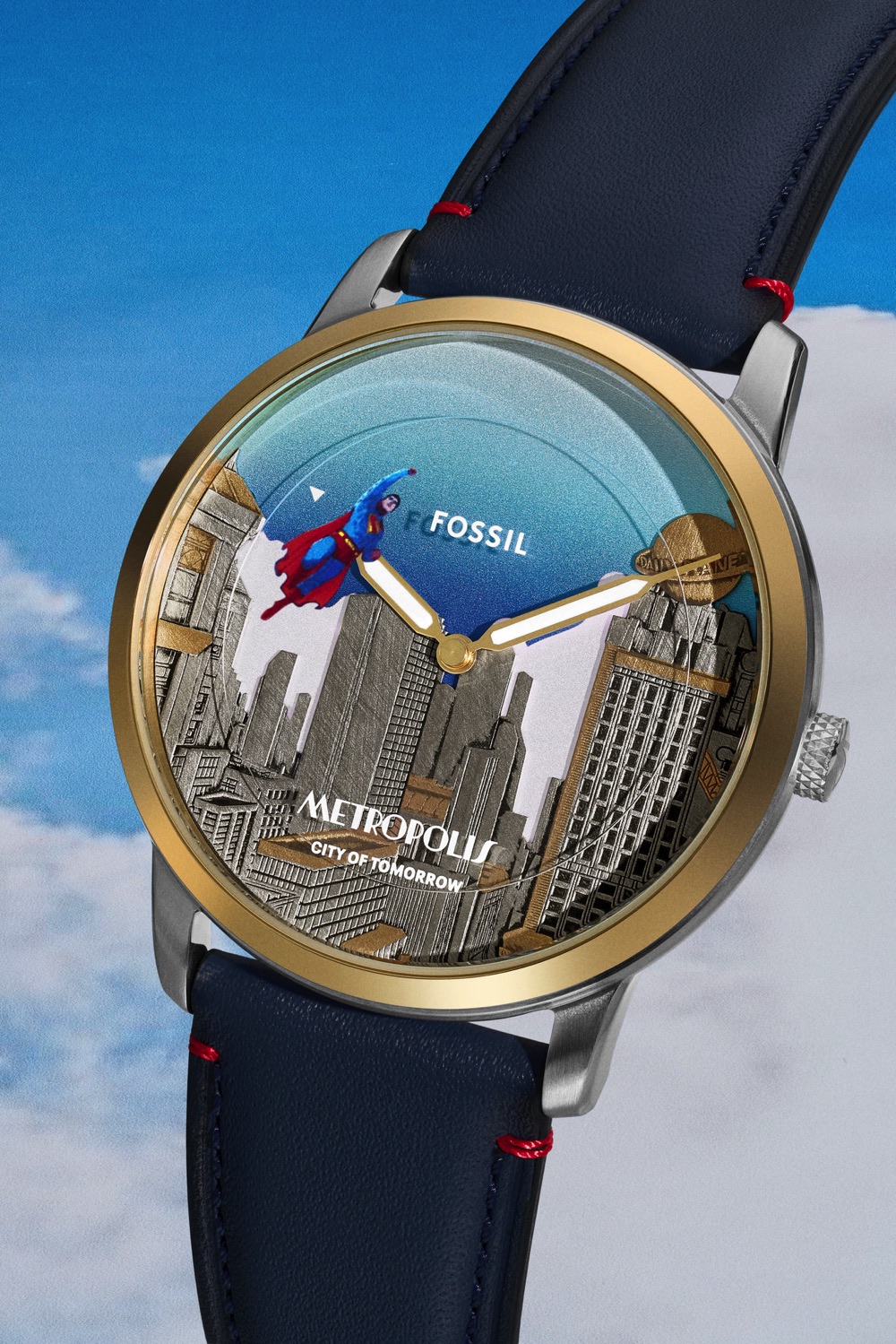 フォッシル『スーパーマン』の腕時計を発表の画像