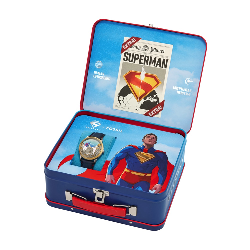 フォッシル『スーパーマン』の腕時計を発表の画像