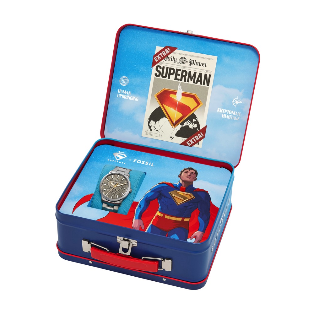 フォッシル『スーパーマン』の腕時計を発表の画像