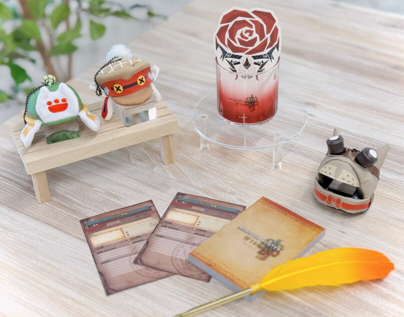 『モンハンワイルズ』のデスク小物が登場