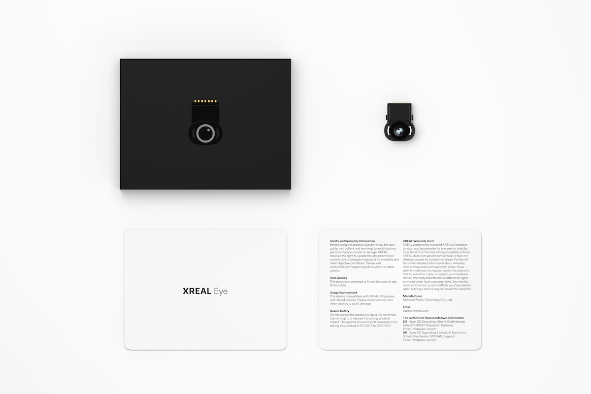 XREAL、カメラ型アクセ『XREAL Eye』登場の画像