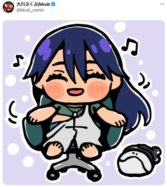 大川ぶくぶが描く『ジークアクス』キャラ