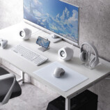 サンワサプライ、ガラスマウスパッドに新サイズ登場の画像