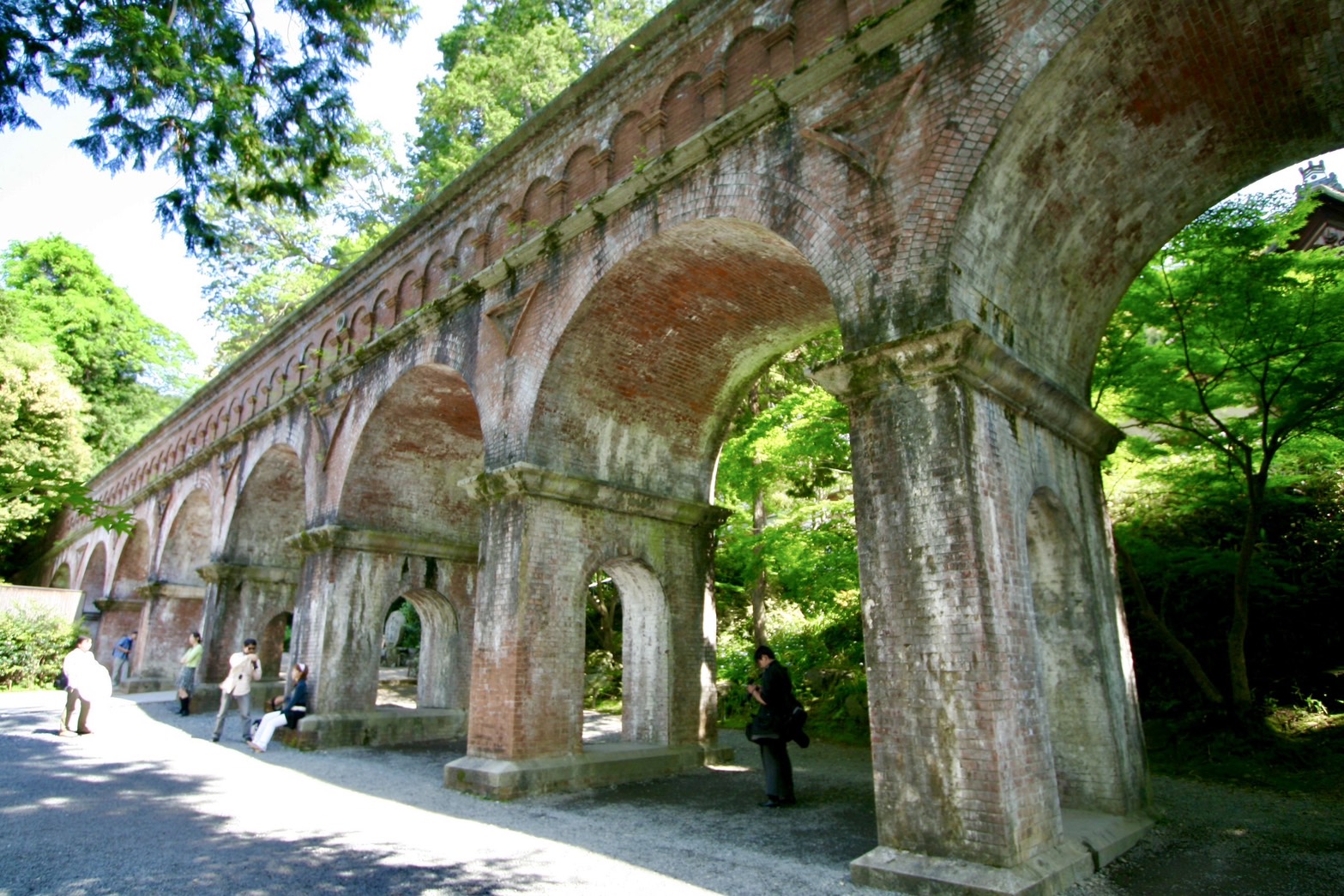 琵琶湖疏水の建造物は無料で見られる国宝の画像