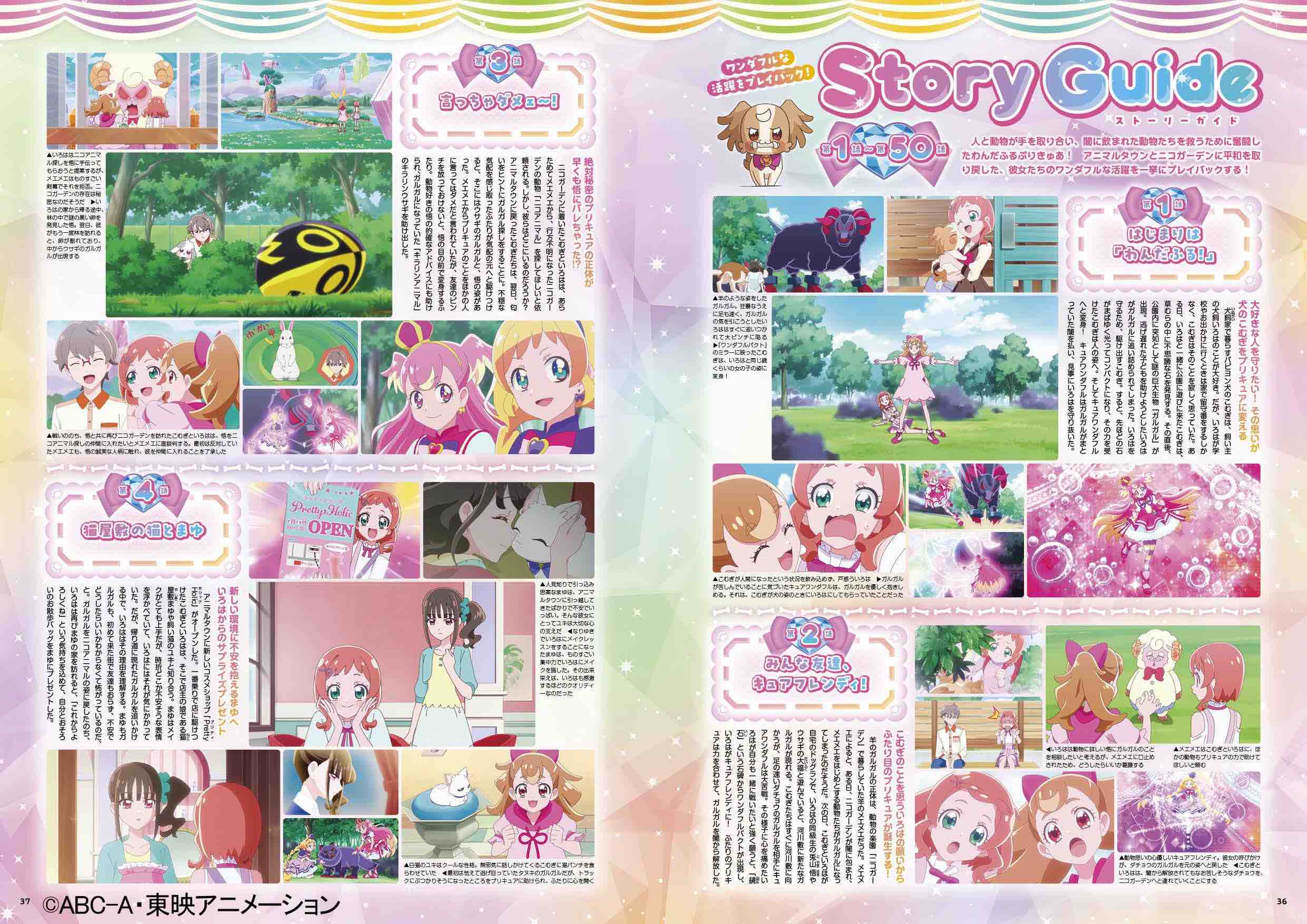 「わんだふるぷりきゅあ！」コンプリートブックが発売の画像