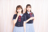 日向坂46 松田好花＆森本茉莉（撮影＝秋倉康介）