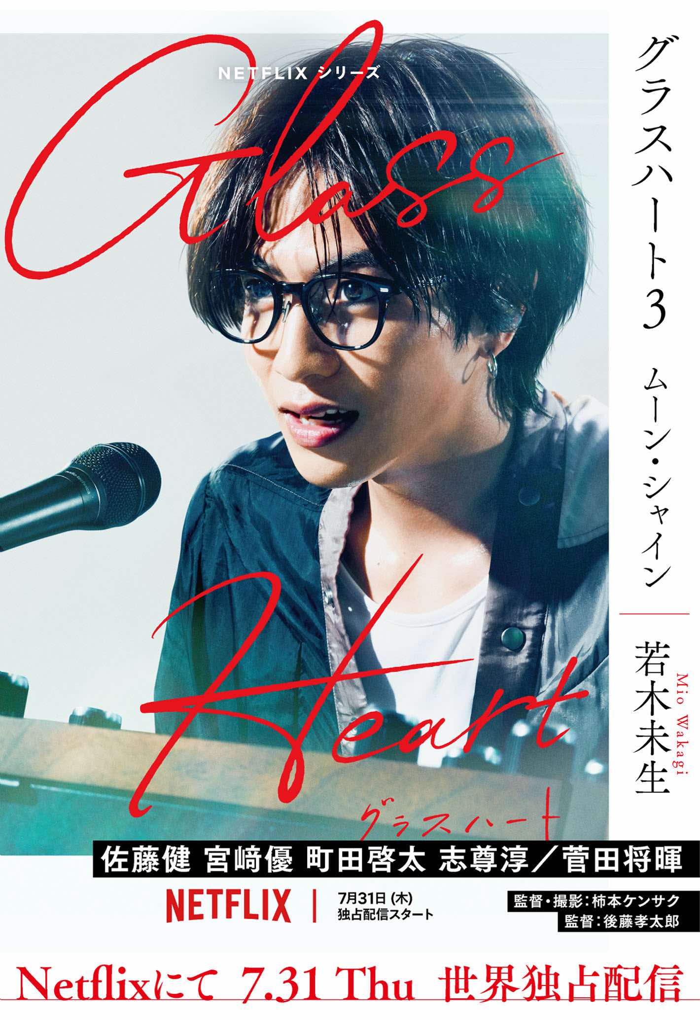 小説『グラスハート』文庫新装版が発売の画像