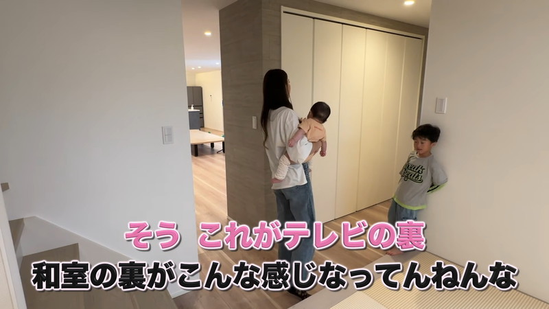 大家族YouTuber、豪華新居のルームツアーの画像