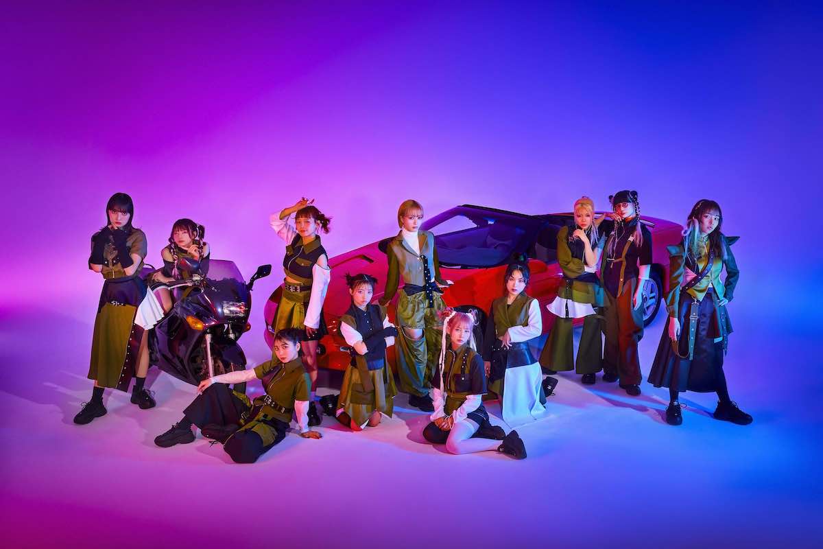 GANG PARADE、RED in BLUE提供楽曲リリース