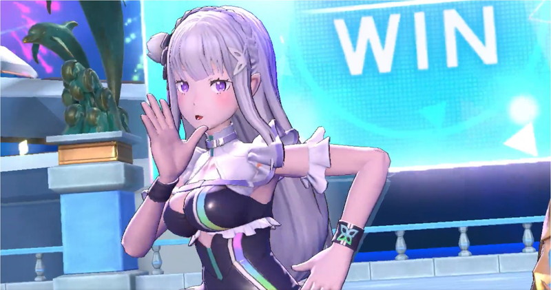 『フェスバ+』に『リゼロ』エミリアが参戦の画像