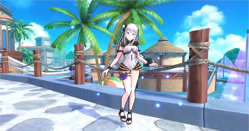 『フェスバ+』に『リゼロ』エミリアが参戦の画像