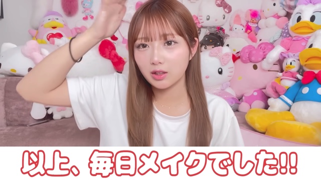 希空、初公開のすっぴん→メイク姿を披露の画像