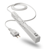 サンワサプライ、3方向に動く回転式電源タップの画像