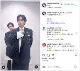 大森元貴、中島健人との執事ダンスで白目の画像