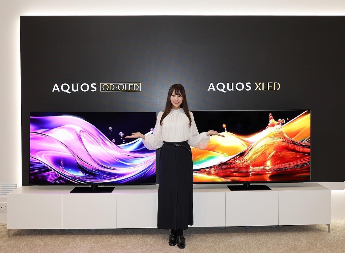 シャープ、テレビ「AQUOS」2025年夏の新製品