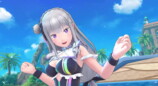 『フェスバ+』に「リゼロ」のエミリア参戦の画像
