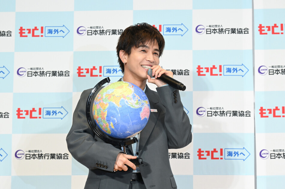 岩田剛典、JATA海外旅行アンバサダー就任