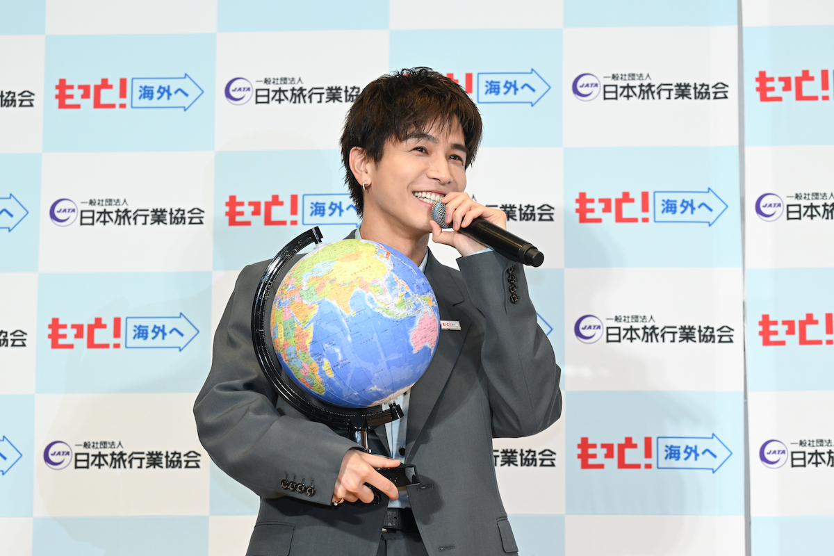 岩田剛典、JATA海外旅行アンバサダー就任