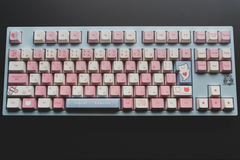 結城さくな限定コラボキーボード』は随所からファンへの愛を感じる一品