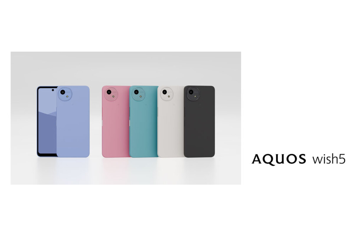 シャープ、『AQUOS wish5』を発表
