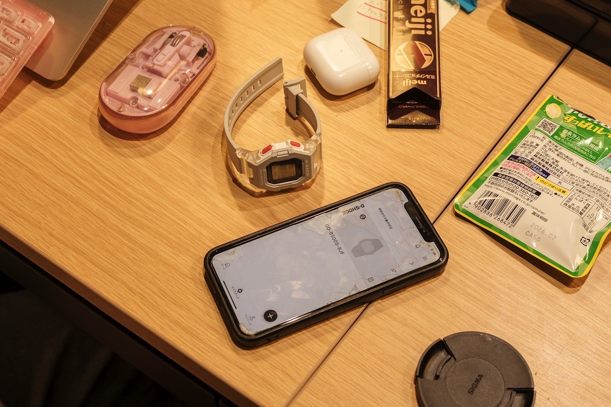 G-SHOCK『GD-B500S-8JF』レビューの画像