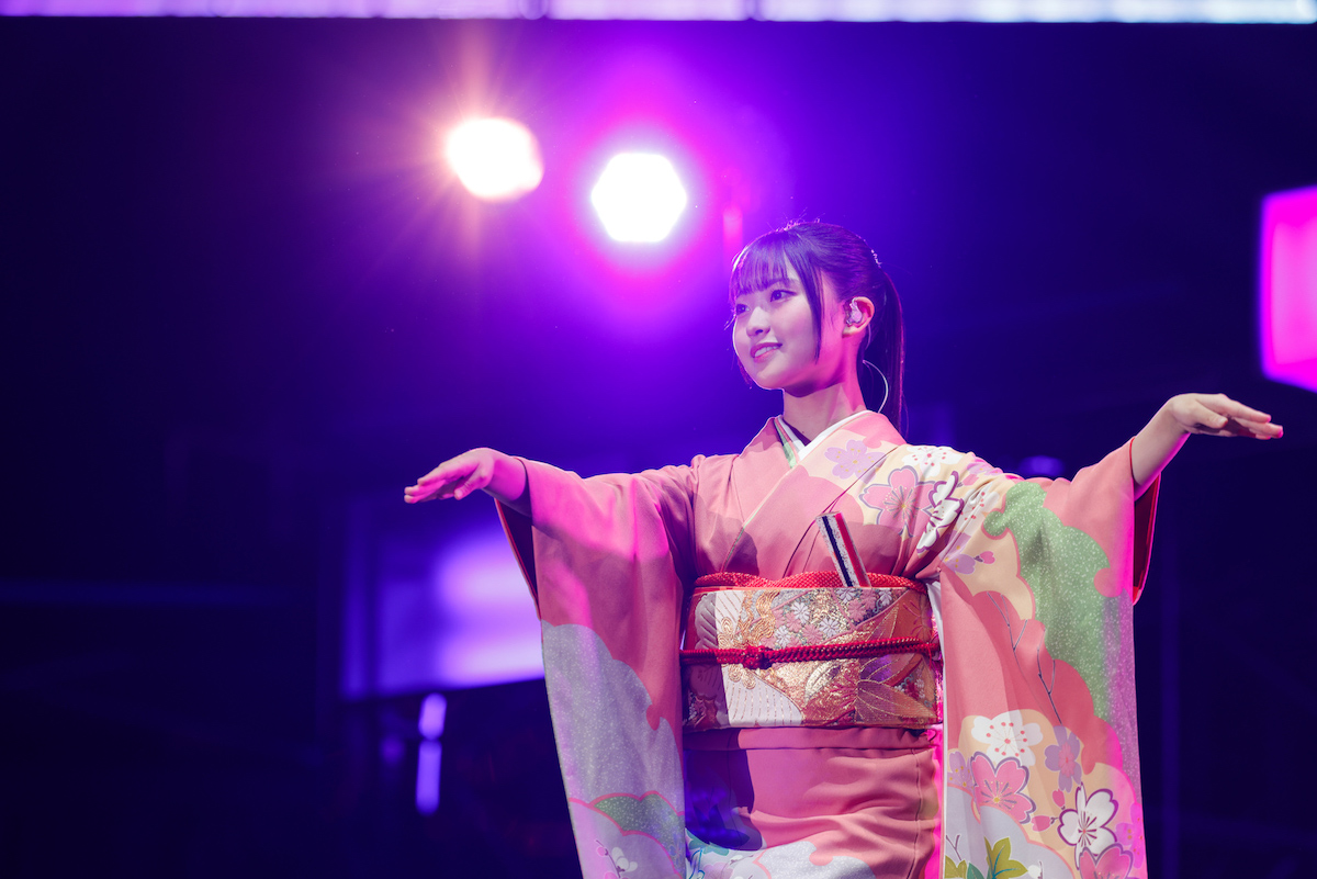 『五期生「おもてなし会」』蔵盛妃那乃(撮影=上山陽介)