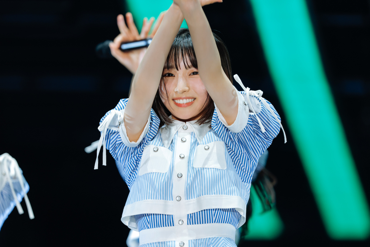 『五期生「おもてなし会」』大野愛実（撮影＝上山陽介）