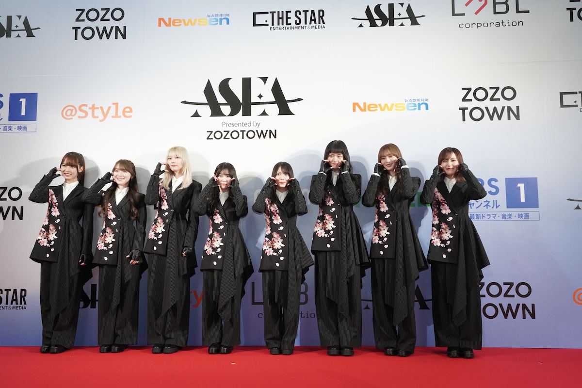 櫻坂46（撮影＝本 手）