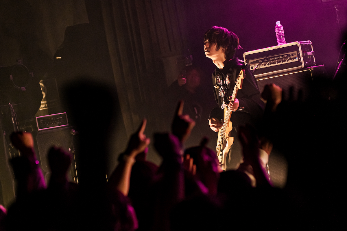 Hakubiライブ写真（撮影＝佐藤広理）