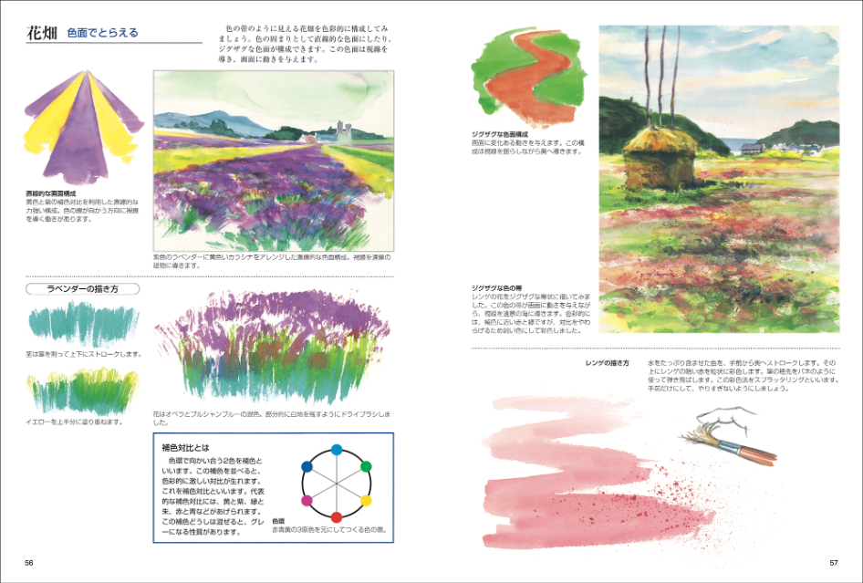 「おじいちゃん先生」による水彩風景画入門書の画像