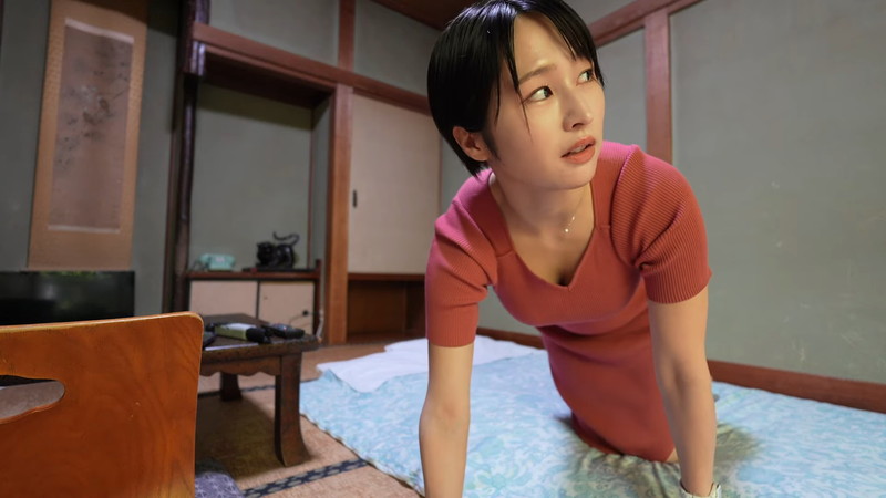 mii、温泉宿でワンピ姿のリラックス時間の画像