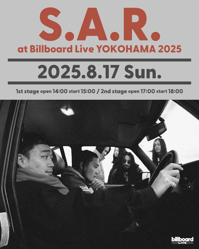 S.A.R. at Billboard Live YOKOHAMA 2025