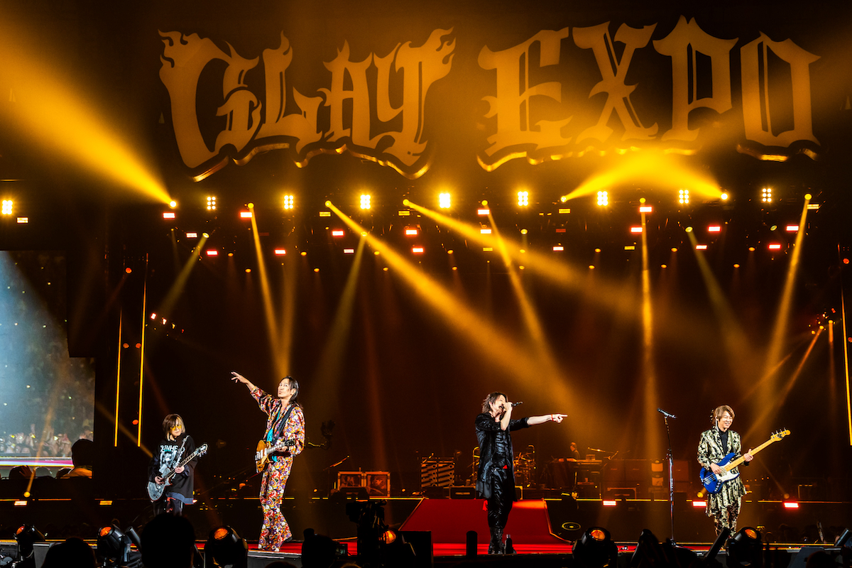 GLAY東京ドーム写真（撮影＝岡田裕介）